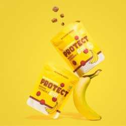 Bio Vegan Bites PROTECT fruit cubes - banana 120 g