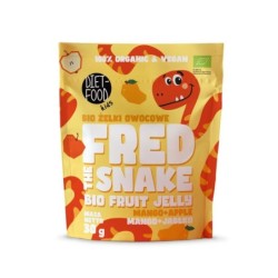 Bio Żelki Owocowe Fred The Snake - Mango i Jabłko 30 g