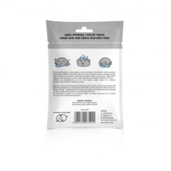 Gąbka do Twarzy Konjac Czarna