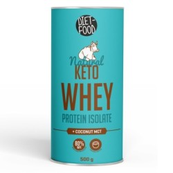 Keto Izolat Białko Serwatkowe z Olejem Kokosowym MCT 500 g