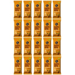 20 x Bio Wegański Batonik SATISFY - kakaowy z olejkiem pomarańczowym 35 g