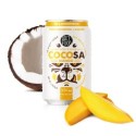 48 x Cocosa Woda Kokosowa Niegazowana z sokiem z Mango NFC 330 ml (k)