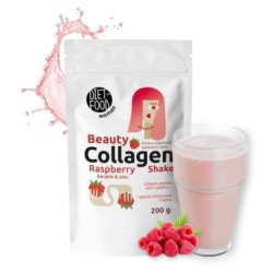 Beauty Kolagen Shake z maliną i keratyną oraz cynkiem 200 g