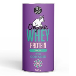 Białko Serwatkowe Whey Izolat z Kolagenem 500 g