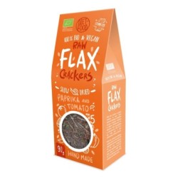 Bio Flax Crackers Tomato And Paprika 90 g