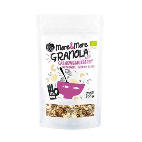 Bio Granola More&More - Nerkowiec i Morwa Biała 300 g